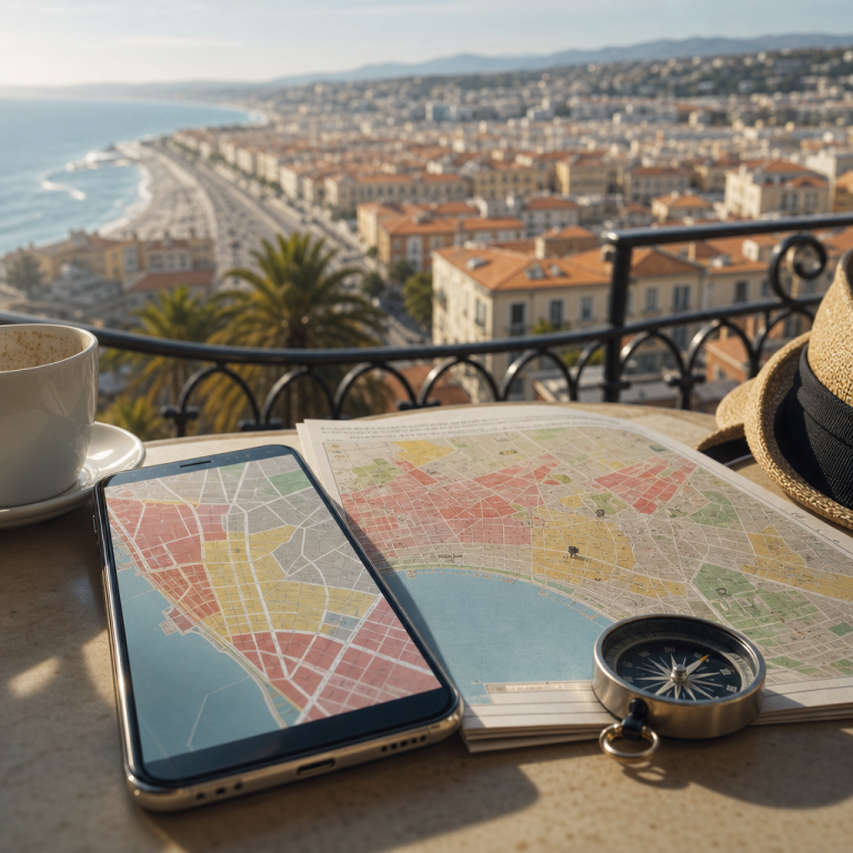 Carte interactive des zones sensibles : quartier de Nice à éviter en 2026
